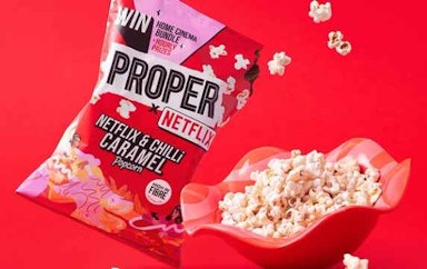 An iconic duo: PROPER Snacks partners with Netflix to launch limited edition flavour and encourage connections   