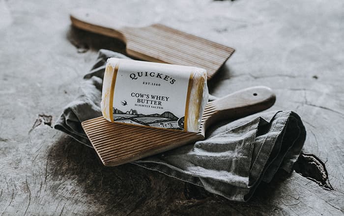 Whey To Go! Quicke’s Whey Butter Now Available For Nationwide Delivery,