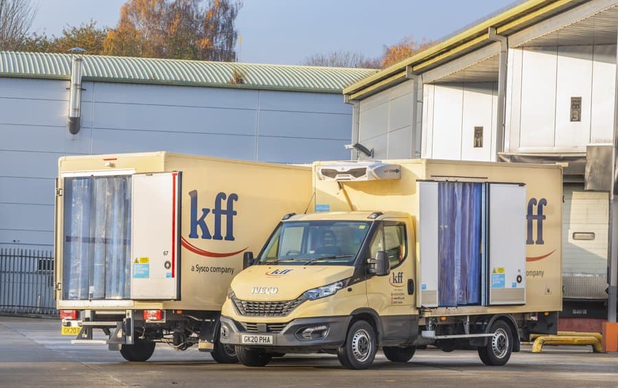 IVECO Eurocargo and Daily provide the perfect ingredients for Kent Frozen Foods