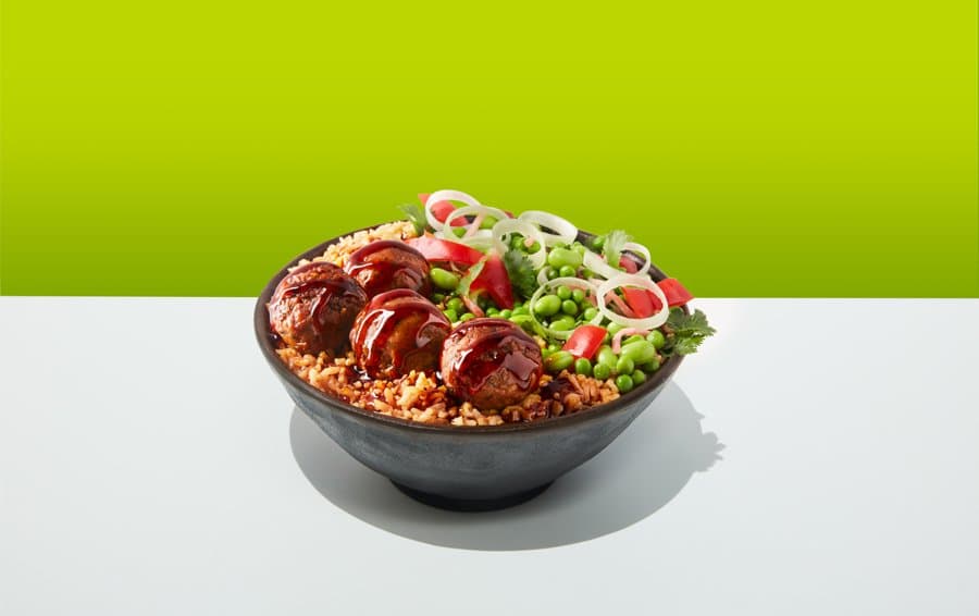 Itsu drops price of meat-free meatballs by 50% to reflect carbon emissions saved eating plant-based