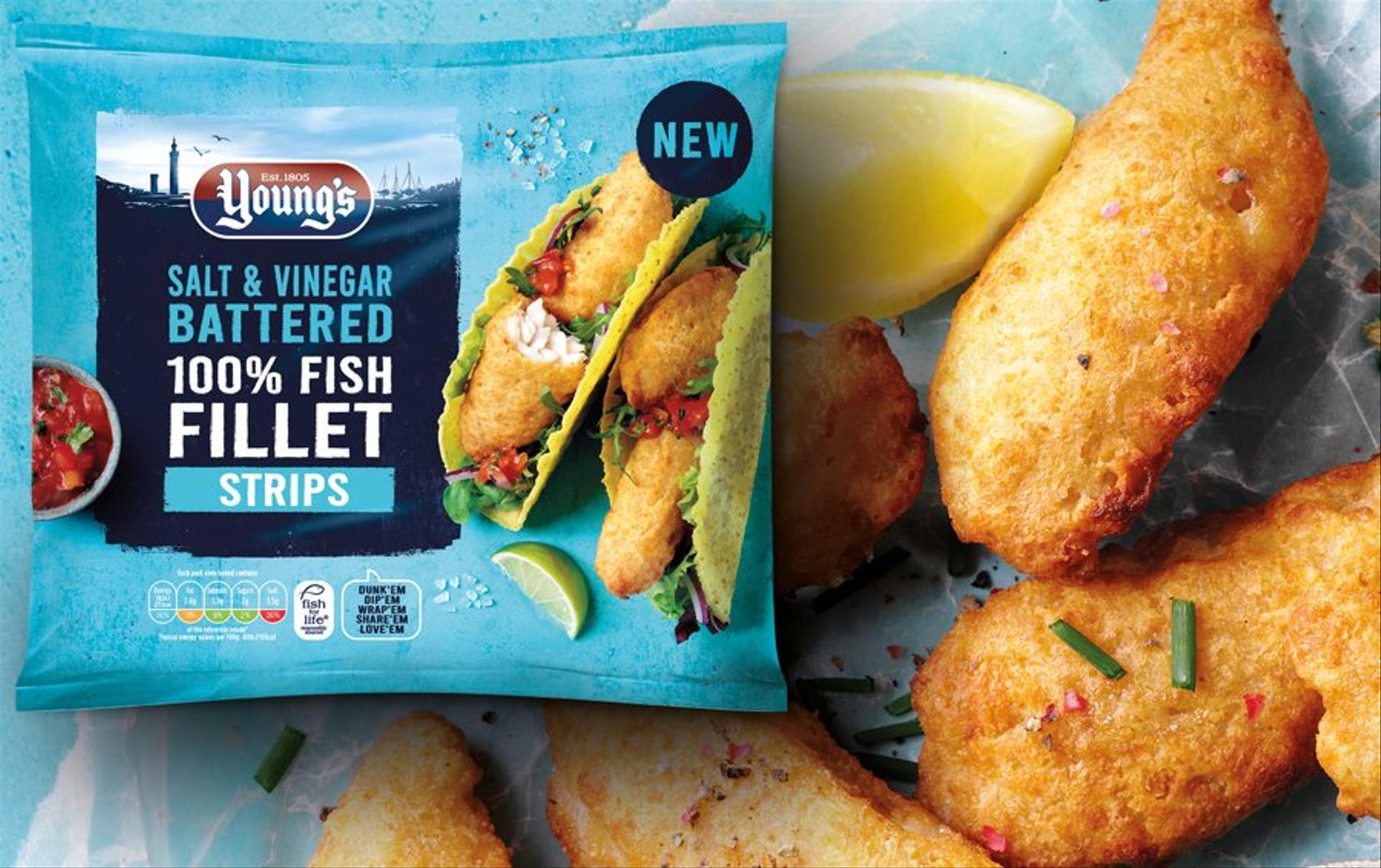 Young’s Seafood launches new Fish Fillet Strips to mix up mealtimes