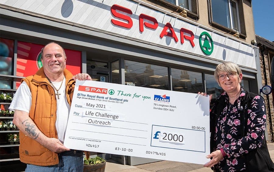 SPAR Scotland announces winners of its Second Community Cashback Campaign