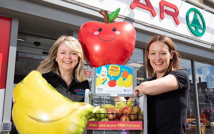 SPAR Scotland trials fruit campaign with SGF Healthy Living Programme