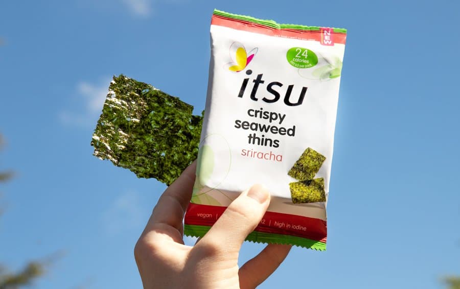 Sriracha Sensation: itsu listens to fans and launches sriracha seaweed thins