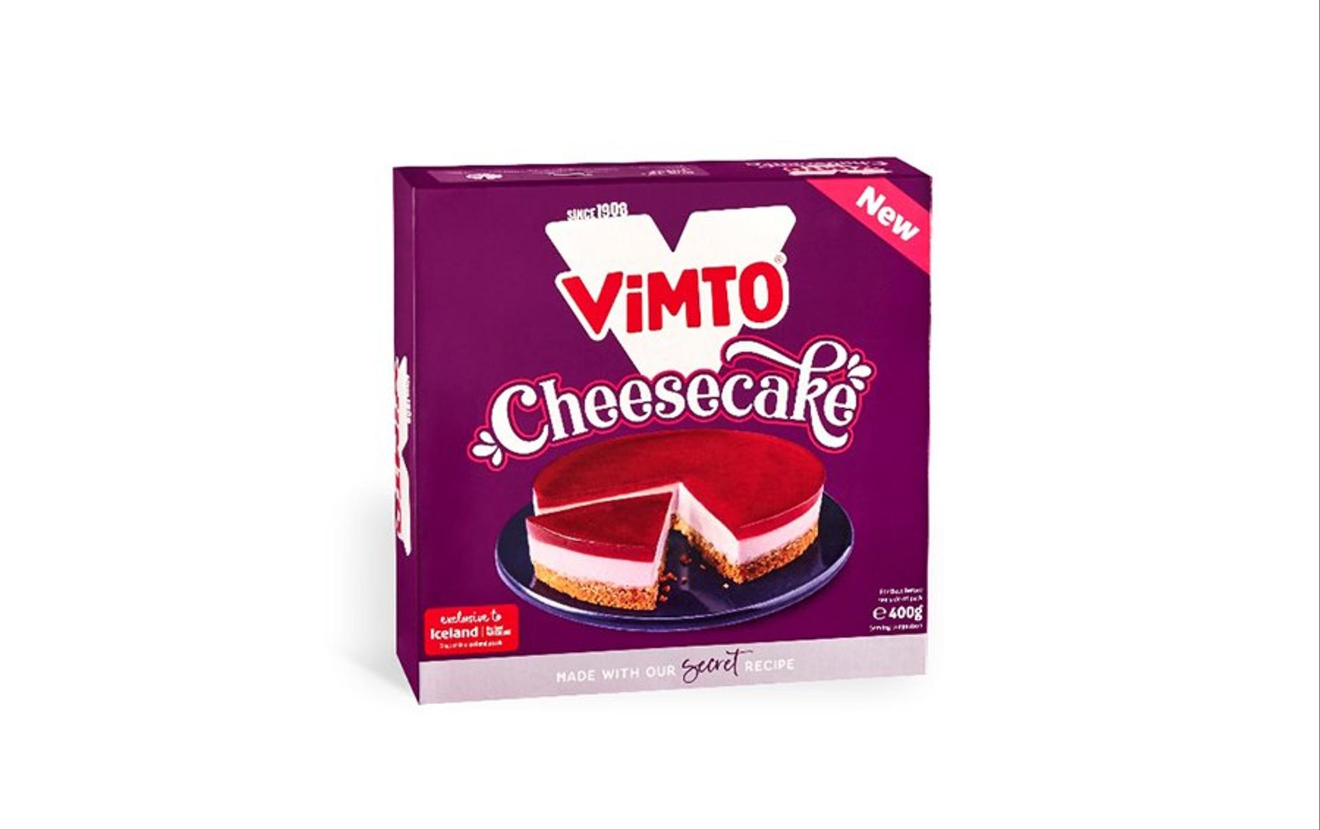 Vittles unveil vibrant Vimto cheesecake exclusive to Iceland