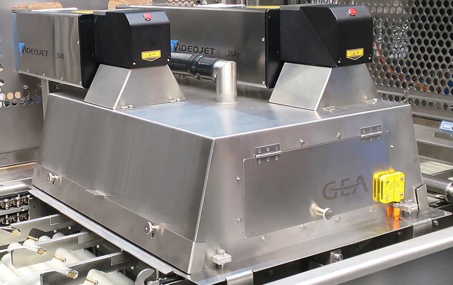 Traceability guaranteed: GEA integrates laser marking systems into its thermoforming packaging machines