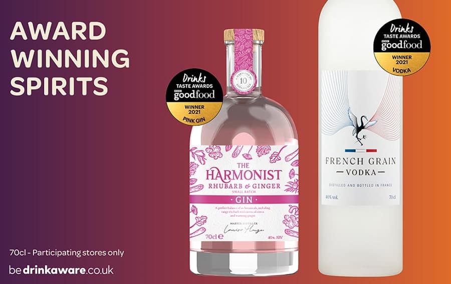 Two medal wins for SPAR at first-ever BBC Good Food Drinks Taste Awards 2021