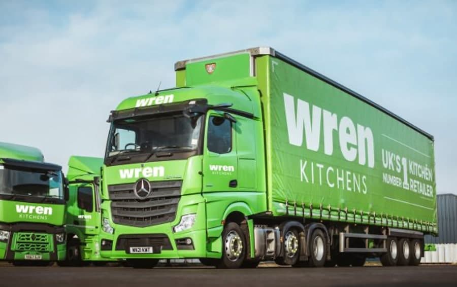 Wren kitchens opens strategic transport depot in southeast England to reduce road miles and emissions