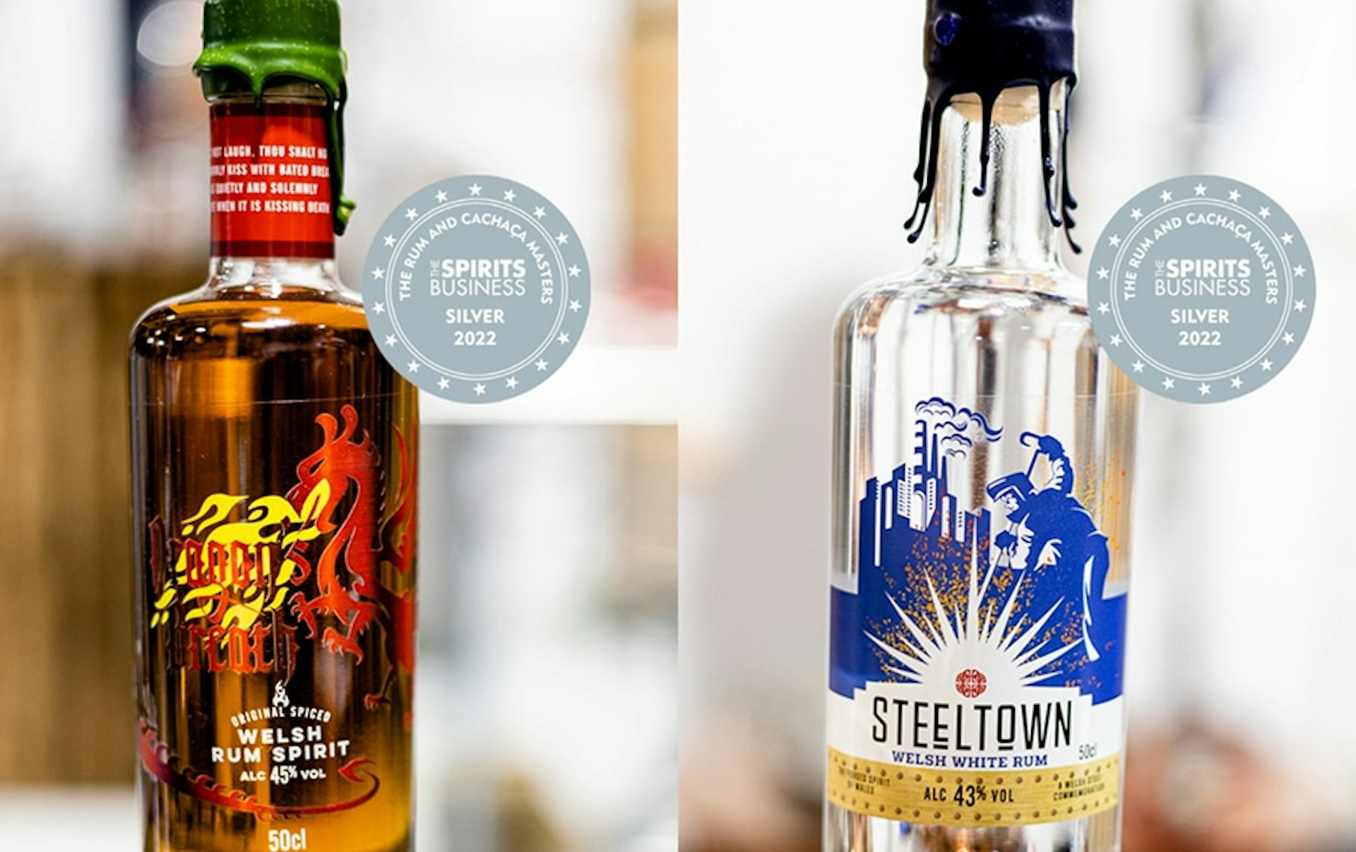 Welsh Distillery picks up two silver medals at the Rum and Chahaça Masters