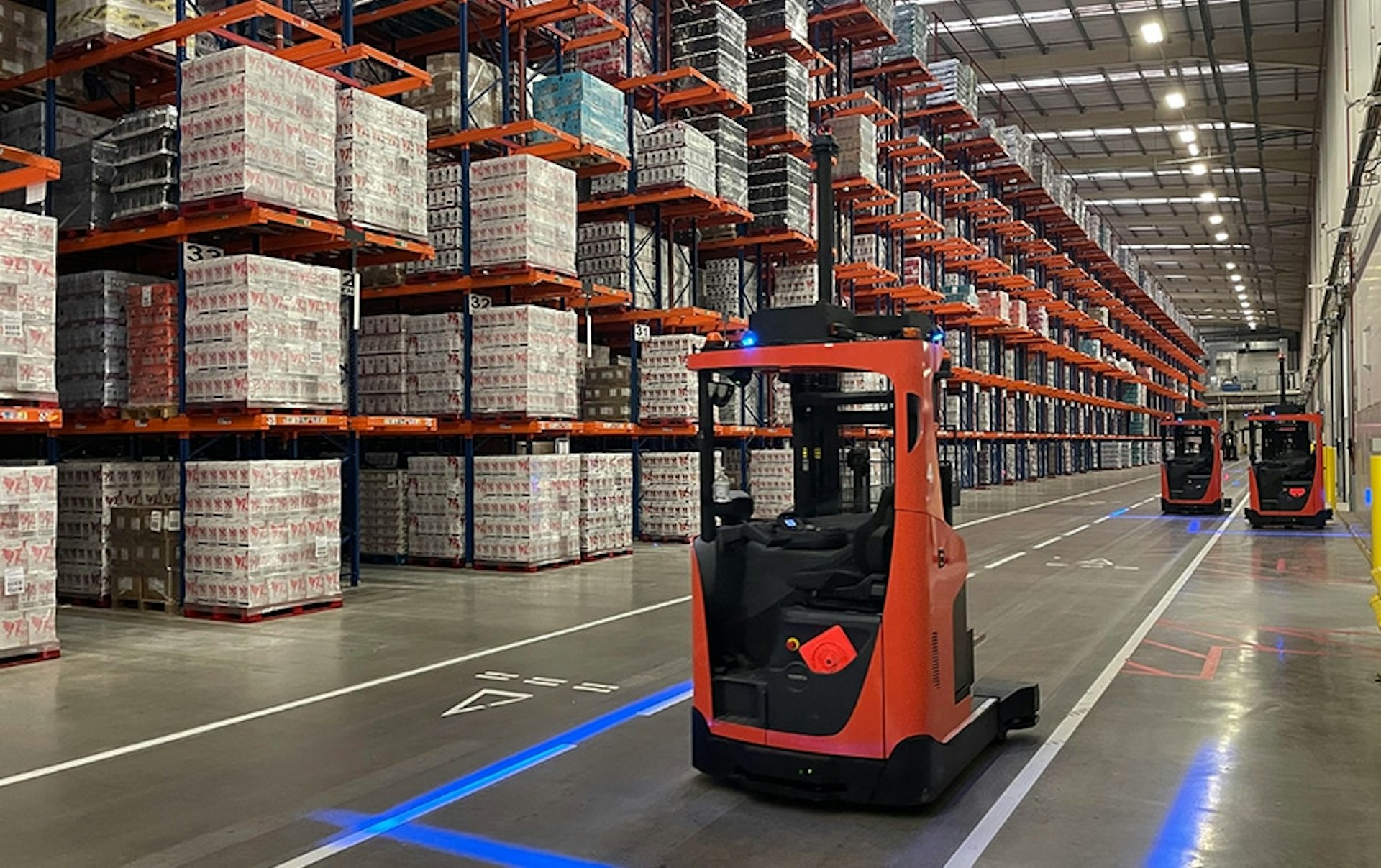 The beverage industry is raising a glass to warehouse automation