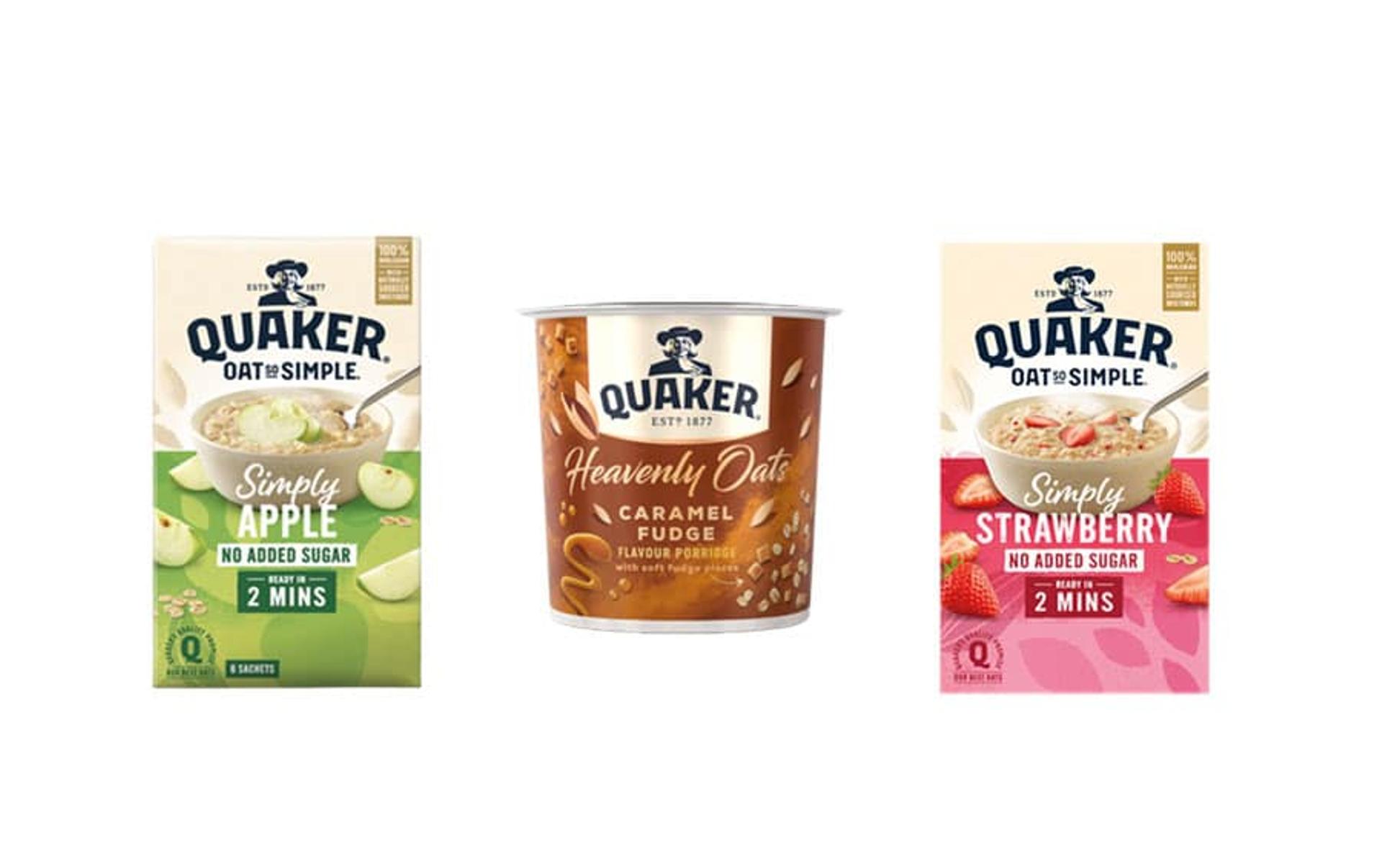 Quaker launches ‘oat-standing’ new porridge ranges