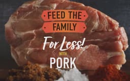 AHDB's new pork advertising campaign aims to 'feed the family for less'