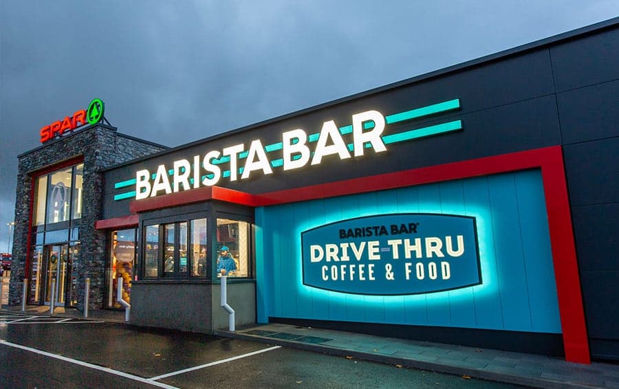 SPAR Mallusk opens with first ever Barista Bar Coffee Drive-Thru for Northern Ireland