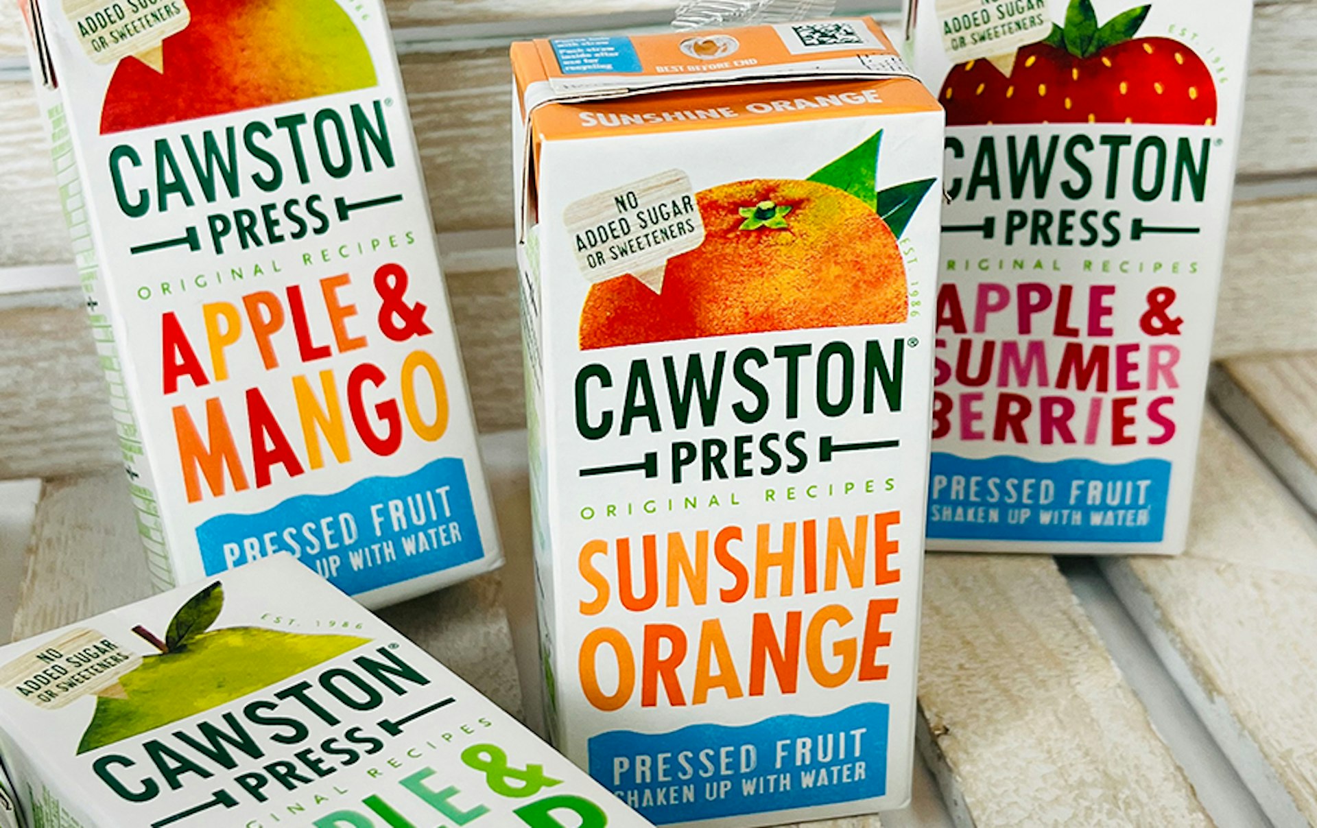 Cawston Press introduces new Sunshine Orange fruit water