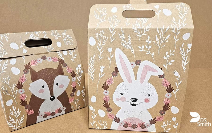 DS Smith introduce sustainable fibre-based packaging for a customer’s confectionary portfolio in time for Easter 2024