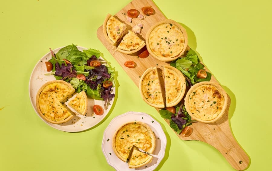 Wall’s Pastry brings its big brand presence to the fresh quiche category