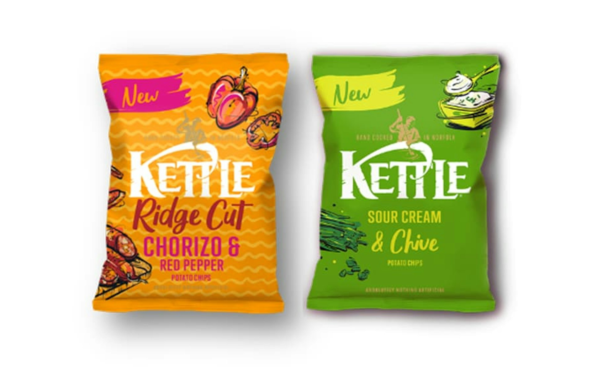 Flavours that inspire - KETTLE® Chips announces two delicious new flavours