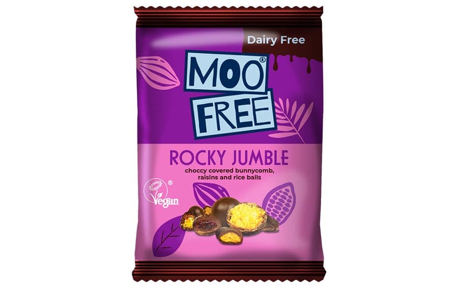 Moo Free’s new Rocky Jumble share bag builds on Choccy Rocks range’s growing popularity