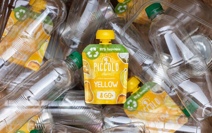 Piccolo gives baby food packaging an eco-makeover with the UK's first 100% recyclable pouch suitable for curb side recycling