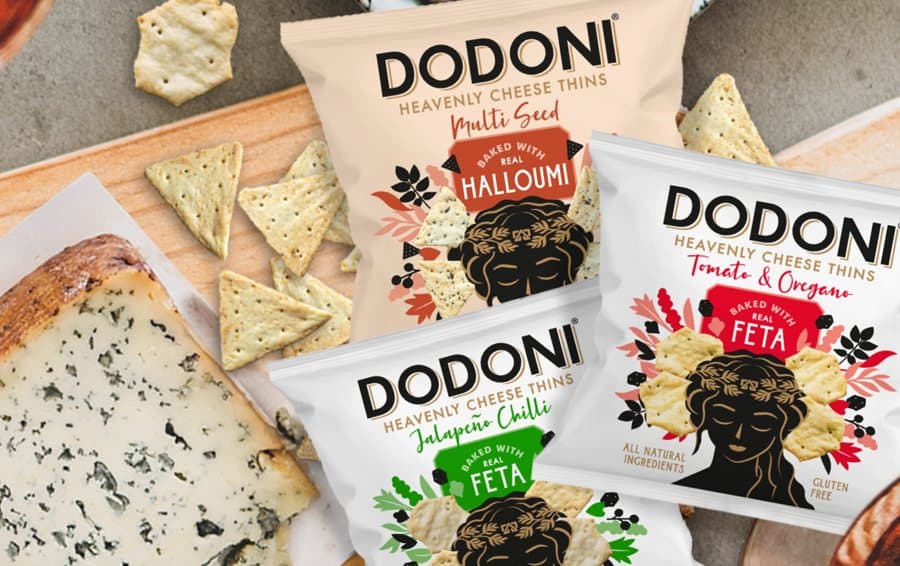 Greece’s number one Feta brand Dodoni launches new baked cheese snacks in the UK