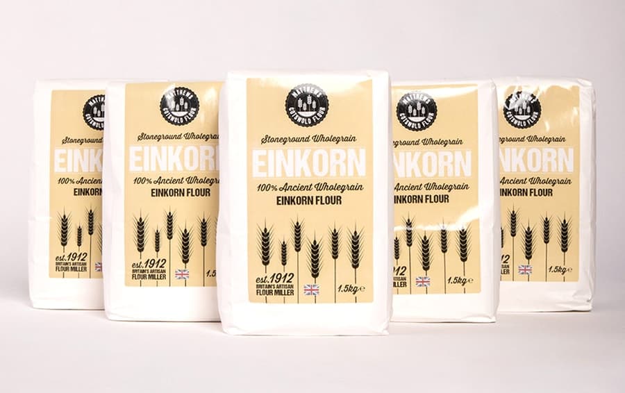 Matthews Cotswold Flour launches new website and three new stoneground wholegrain ancient grain flours